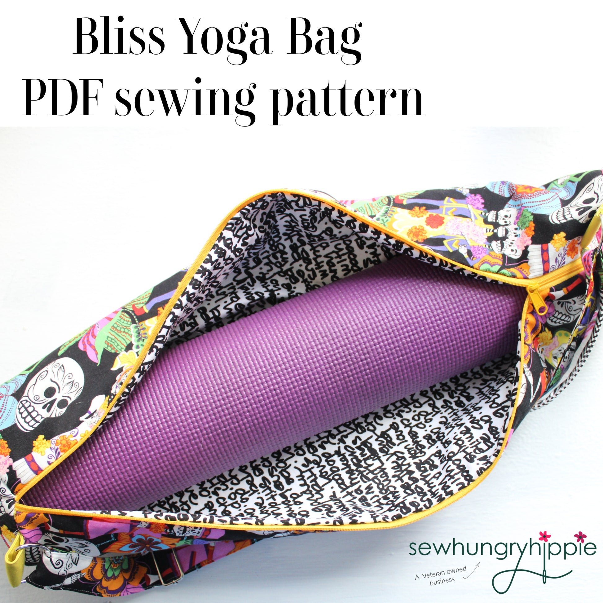 Bliss Yoga Bag PDF for Sew Hungryhippie