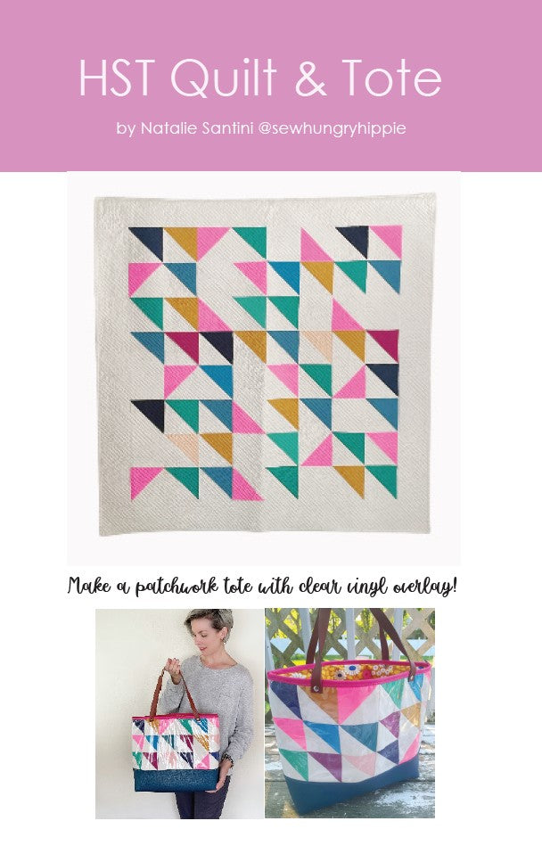 HST Quilt & tote sewing pattern