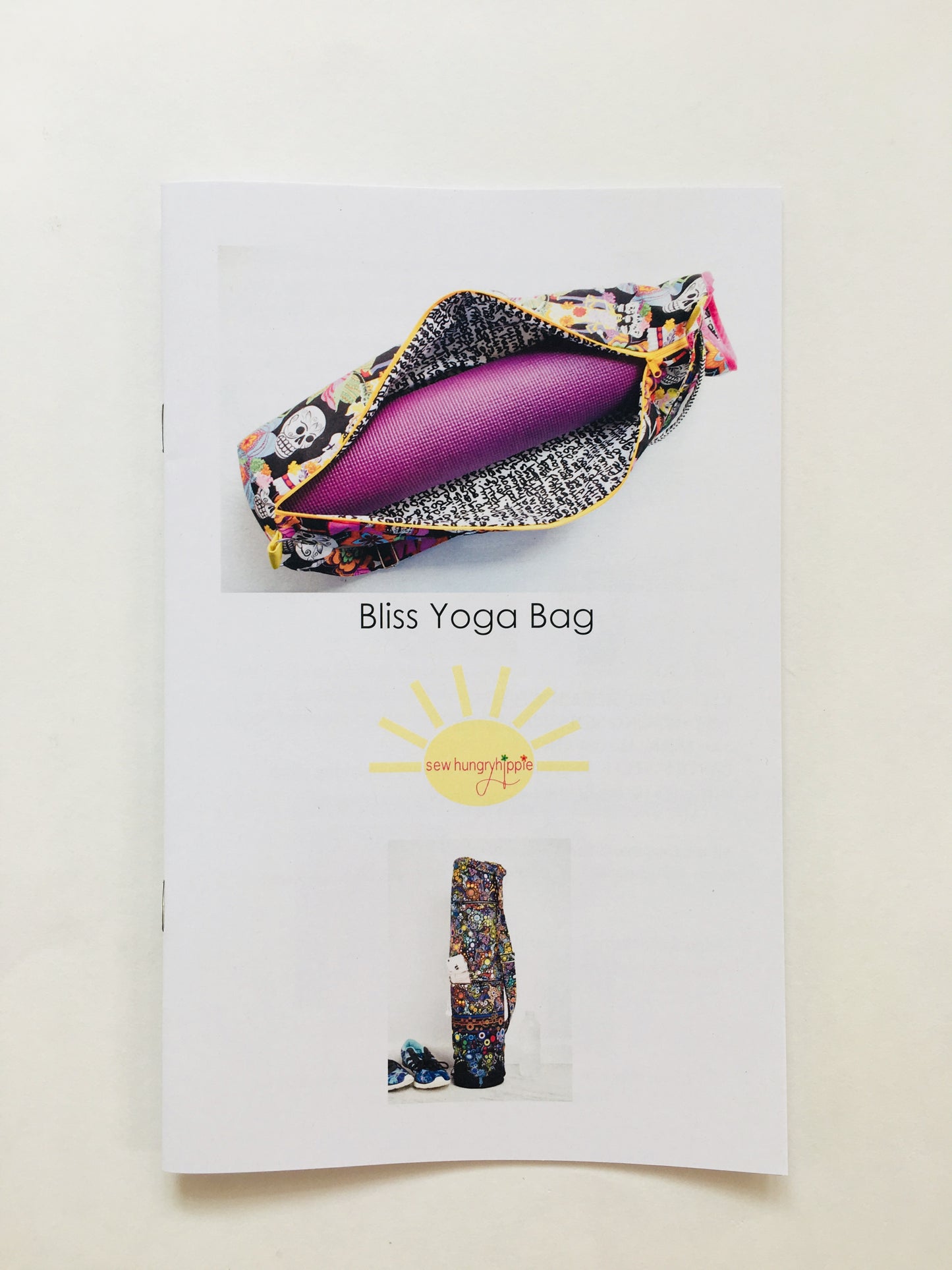 Bliss Yoga Bag printed pattern