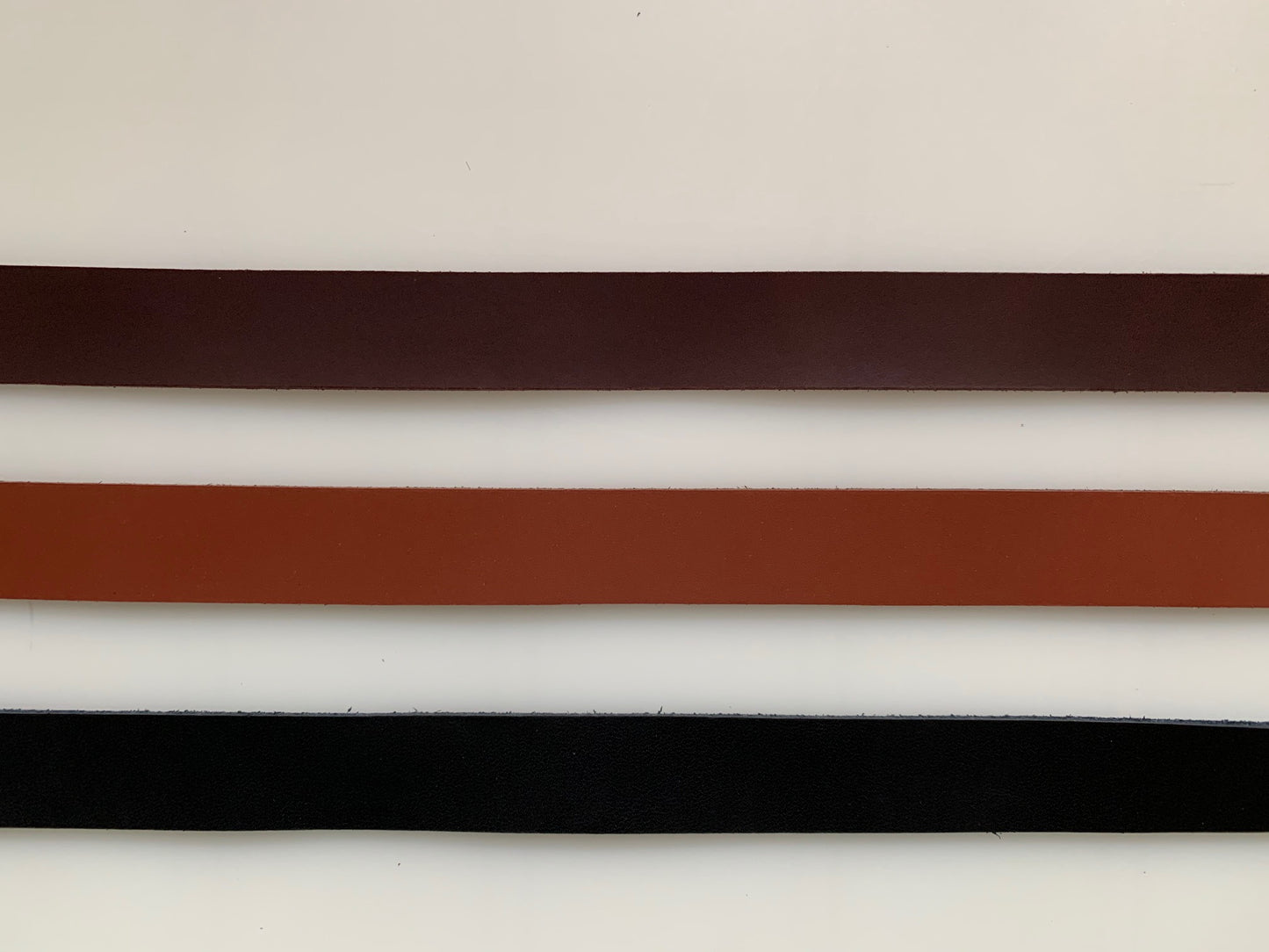 Leather Strap 3/4"  Dark Brown