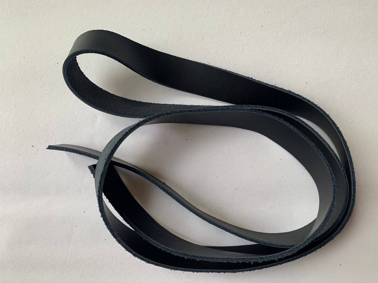 Leather Strap 3/4" black