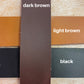 Leather Strap 1" Dark Brown
