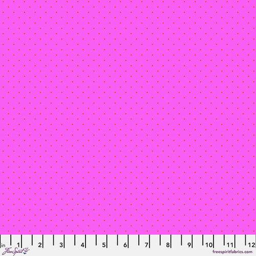 Tula Pink Tiny Dots thistle 1 YARD PREORDER