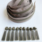 Taupe & Antique Bronze Zipper pack