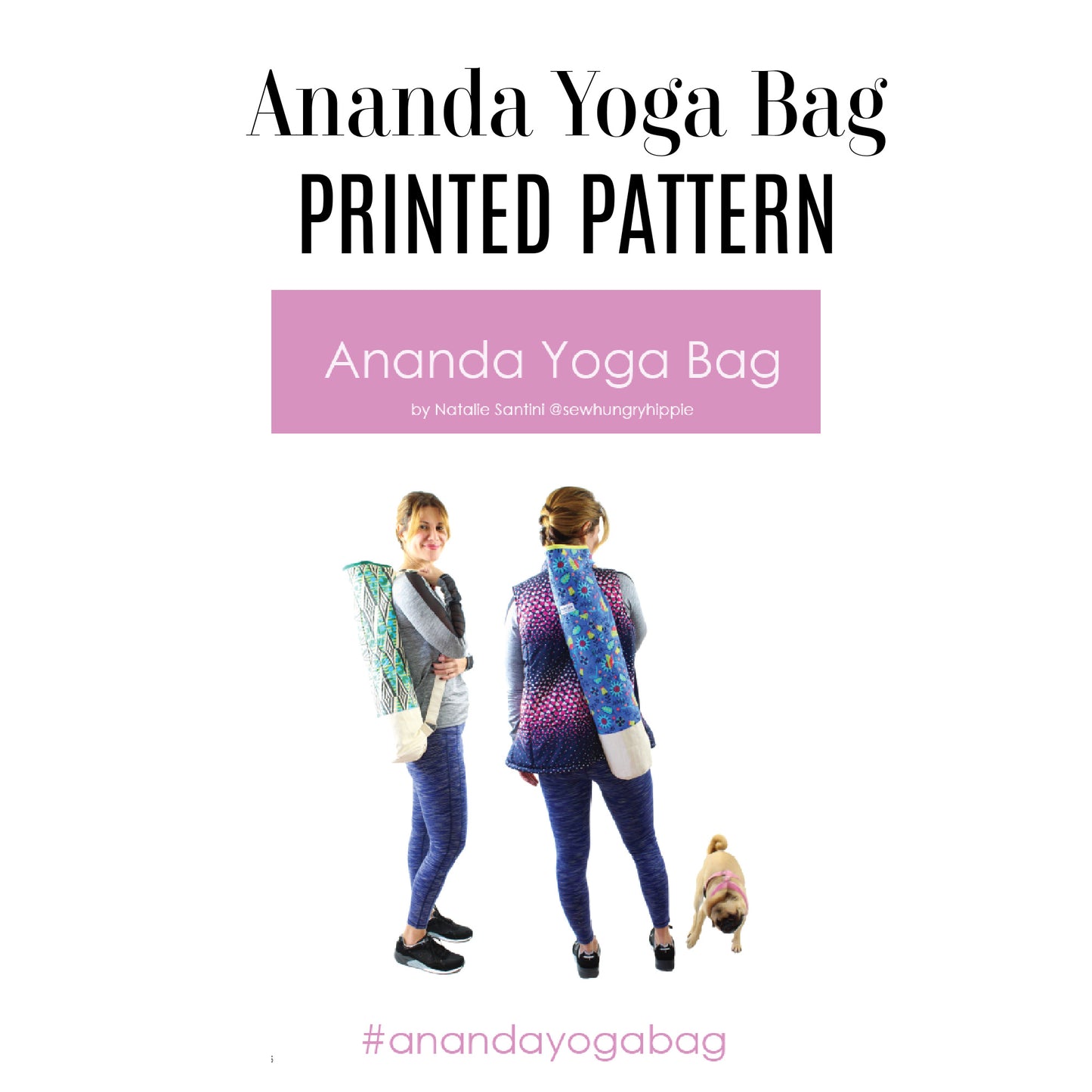 Ananda Yoga Bag print