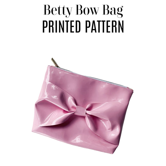 Betty Bow Bag printed pattern