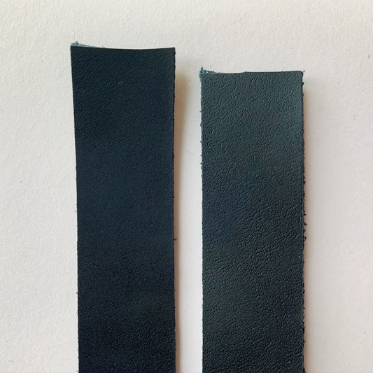 Leather Strap 3/4" black