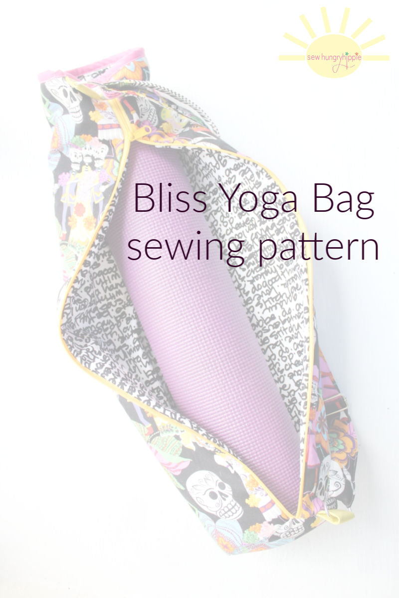 12 Free Yoga Mat Bag Sewing Patterns  Yoga mat bag tutorial, Yoga mat bag  diy, Yoga bag pattern
