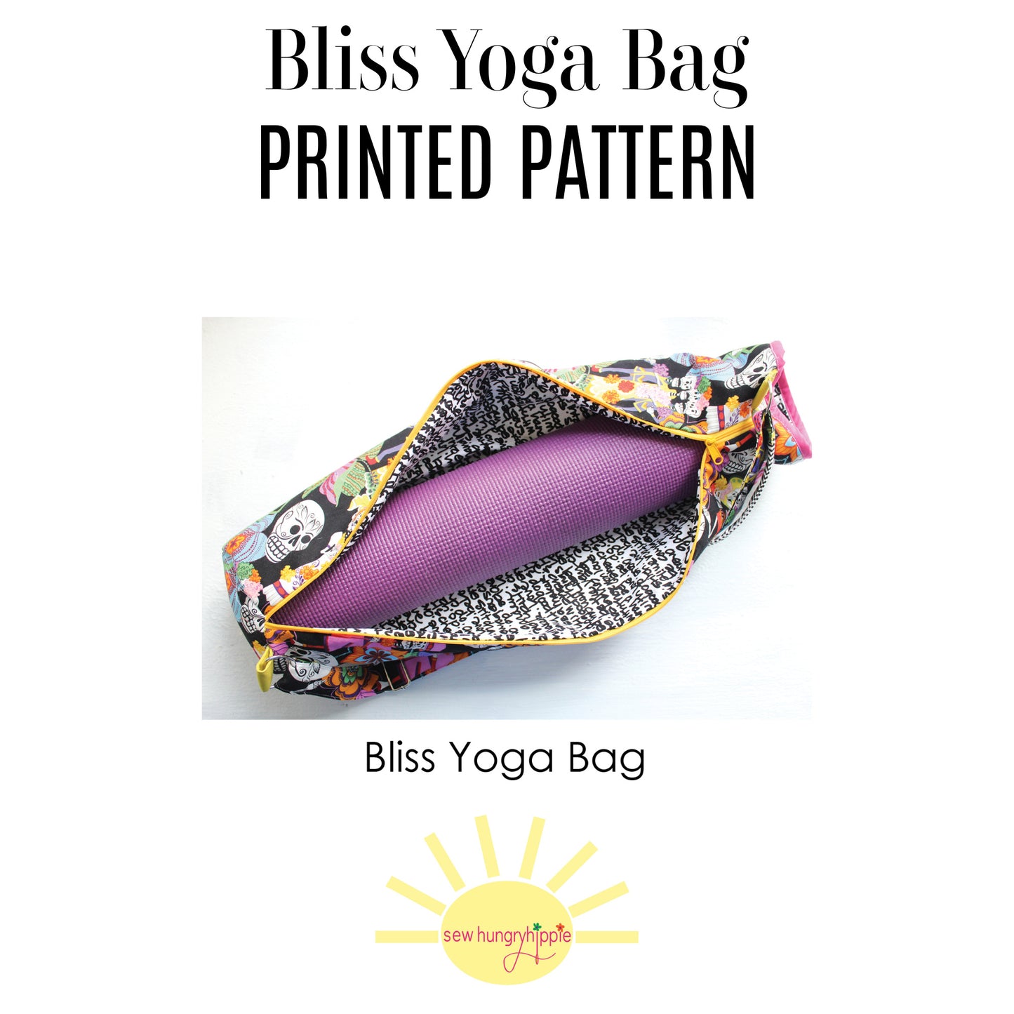 Bliss Yoga Bag printed pattern