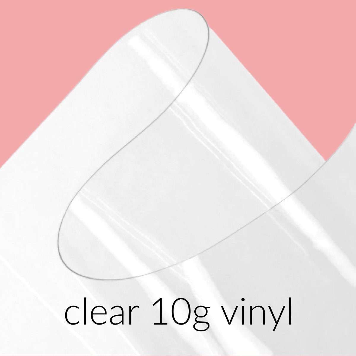 10 gauge clear vinyl fabric 18x36 double polished