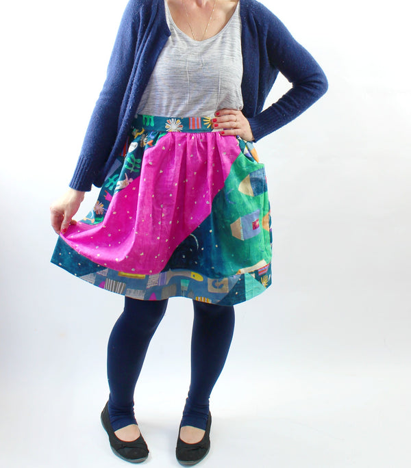 Cleo Skirt pattern Made by Rae for Made by RAE | SewHungryhippie