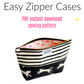 Easy Zipper Cases PDF