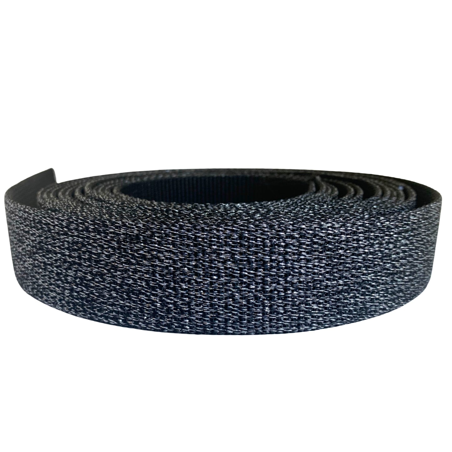 Glitter Webbing Black