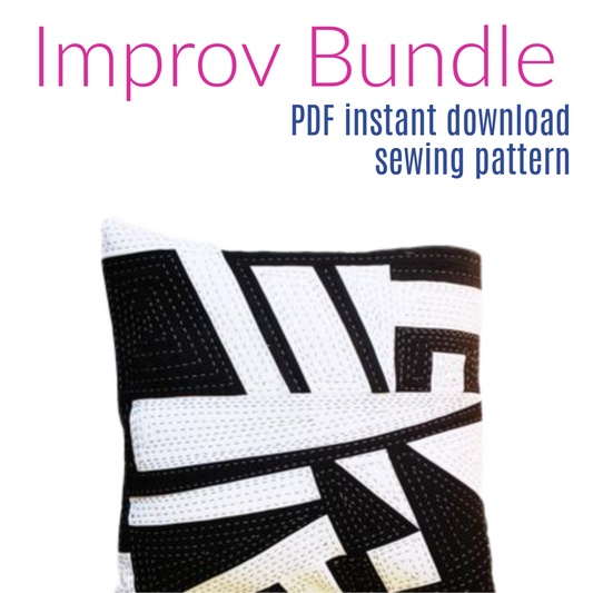 Improv Piecing Pattern Bundle PDF