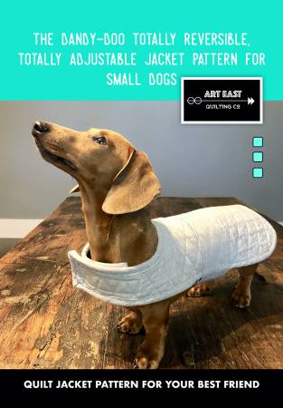 Reversible Quilt Coat for Small Dogs