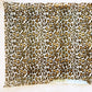 Leopard print vinyl fabric