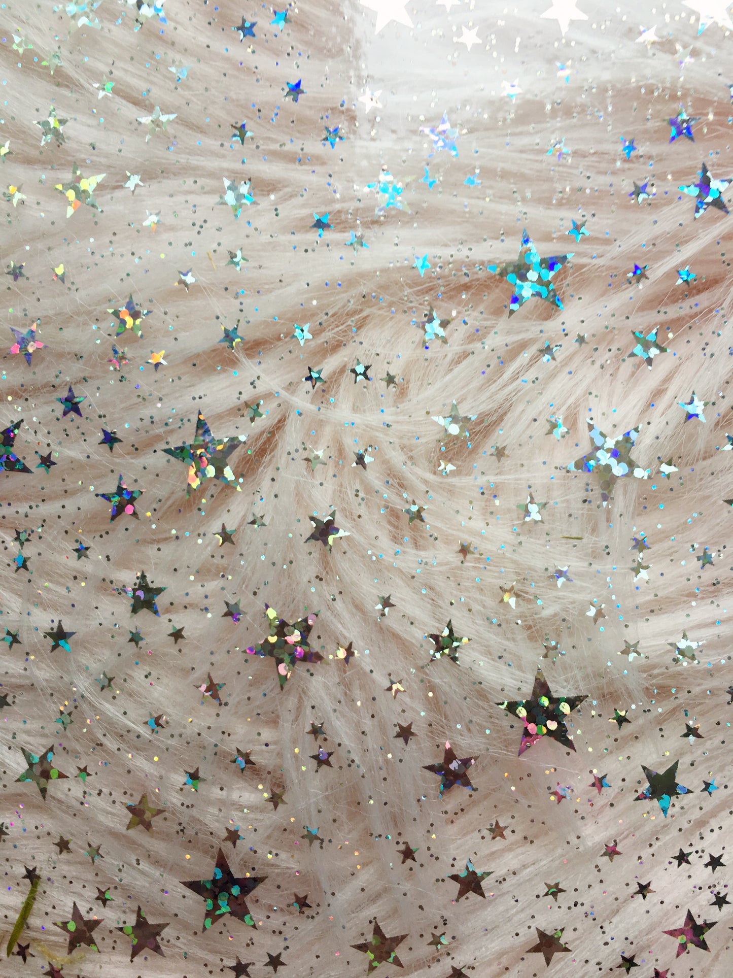 Clear Glitter STARS