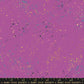 Witchy purple fabric with gold and blue speckles